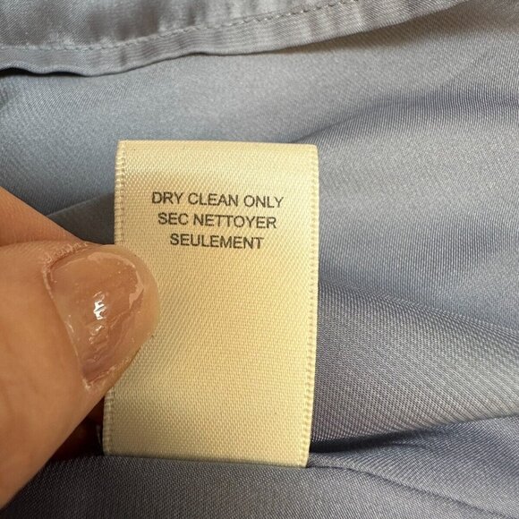 Rebecca Taylor Aurora Pleated Black Shift Silk Dress Designer High End Luxury - Picture 11 of 16